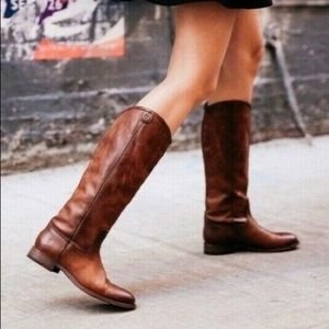 Frye Melissa pull on boots sz 10